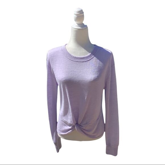 Sanctuary Lavender Scoop Neck Sweater Size M - Picture 1 of 4